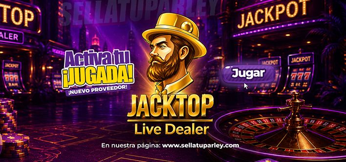 ¡Bienvenido Jacktop a Sella tu Parley! Más variedad, tragamonedas de nivel superior y grandes premios 🎰🔥